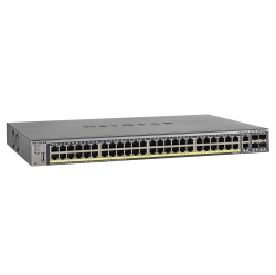 NETGEAR Refurbished (Good) – Prosafe M4100-50G-Poe+ 50-Port Gigabit Managed Switch (Gsm7248P) | Fiber Uplinks | Rackmount | Ethernet Port