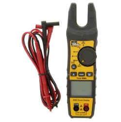 IDEAL 61-405 200A Ac Trms Split Jaw Clamp Meter With Flashlight