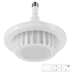 CHSSHA00 Ceiling Heater Fan Light – Bathroom Heat Lamp Fixture \w Overhead Heating, Remote Control, Ideal for Bathrooms, Patios, And Indoor Spaces
