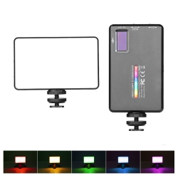 GREEN SCENIC Mobile Phone Fill Light, Portable Outdoor Fill Light, Mood Light, Pocket Light, Wide Color Temperature, 20 Lighting Effects, Lightweight