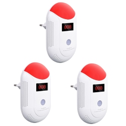 GREEN SCENIC Carbon Monoxide And Gas Alarm - Digital Display, High-Sensitivity Audible Alarm, Carbon Monoxide Alarm, Gas Alarm, Suitable For