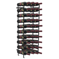 SORBUS 40-Bottle Freestanding Wine Rack Stand - Perfect Storage for Kitchen, Dining Room, Bar, Or Wine Cellar
