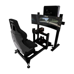 6 SIGMA SIM RACING 6S-80 / Asetek La Prima Turnkey - 6S-80 Chassis, Gtr Seat, Asetek La Prima Bundle, 6S Custom PC, Msi 49Inch Ultra Wide Monitor