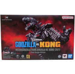 GODZILLA Vs. Kong 7 Inch Action Figure S.h. Monsterarts - Mecha Final Battle Edition