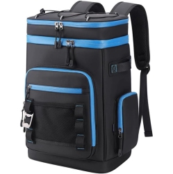 CHSSHA00 Large Waterproof Insulated Cooler Backpack for Men Women Leakproof Cooler Backpack Camping Beach Fishing Picnic Travel Outdoor 30L 48 Cans