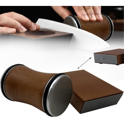CHSSHA00 Rolling Knife Sharpener - Multi-Angle Sharpening System, 12°, 15°, 20°, 25° Suitable for A Variety Of Knives