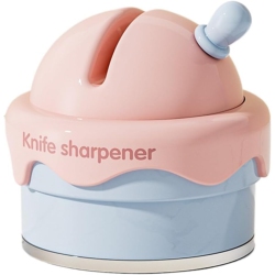 CHSSHA00 Mini Knife Sharpener, Coarse & Fine Blade Sharpener, Sharpening System, Knife Sharpeners for Kitchen Knives, Pocket Kitchen Knives