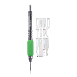 ESOURCE PARTS Replacement Kc8 Quick Release Knife Blade Set With Handle (Mijing)