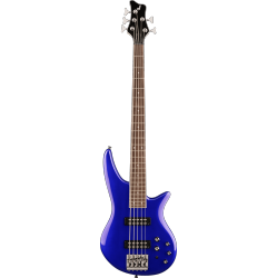 JACKSON Js Series Spectra Bass Js3V, Laurel Fingerboard, Indigo 5 String Bass Guitar - See Description In Blue