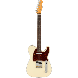 FENDER American Professional Ii Telecaster®, Rosewood Fingerboard, Olympic With Case Electric Guitar - See Desc.. In White