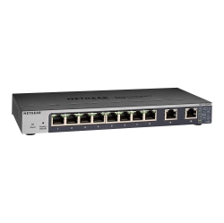 NETGEAR Refurbished (Good) - Gs110Emx 10-Port Gigabit Ethernet Smart Managed Plus Switch | 2 X 10G/multi-Gig Uplinks | Desktop & Rackmount – Ideal