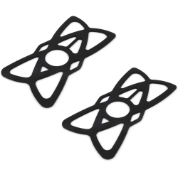 OECECA I 2PCs Elastic Rubber Bands for Motorcycle Phone Holder Silicone Replacement Straps for Bike/bicycle Handlebar Cellphone Mount (2PCs)