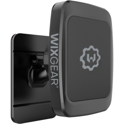 OECECA Magnetic Phone Car Mount, W Universal Stick On Dashboard Magnetic Car Mount Holder, for Cell Phones And Mini Tablets \w Fast Swift-Snap