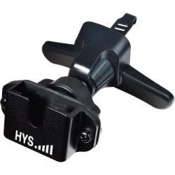 OECECA H Car Mount Air Vent Holder \w Metal Hook Clip, Stable Handheld Cb Radio/remote Speaker Mic Holder - Car Vent Mobile Amateur Radio \w Belt