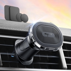 OECECA Magnetic Car Mount Air Vent Cell Phone Holder, Universal Vehicle Dash Dashboard Ac Airvent Cellphone Magic Stand \w Clip Hook, for Iphone 16