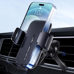 OECECA Vent Phone Mount for Car, Hands Free Air Vent Clip Cellphone Holder \w Deep Wide Clamp, Universal Automobile Cradle Fit for Big Heavy Iphone