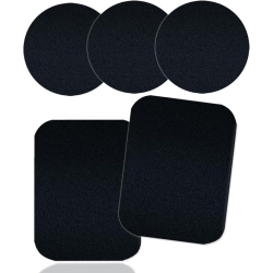 OECECA 5 PCs Adhesive Thin Metal Plates for Magnetic Mounts, Metal Plates for Phone Case, Metal Plates Disc for Iphone Phone Magnet/car Cell Phone