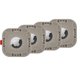 OECECA P Protector 4-Pack Airtag Holder - Air Tag Case \w 3M Adhesive Sticker - Rugged Shockproof Airtag Cover - Hidden Air Tag Holder Stick On Mount