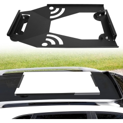 OECECA N Starlink Gen 3 Flat Roof Mount Kit, Starlink Standard Dish Magnetic Quick Release Roof Mount Kit for Rv, Vans, Boat, Truck(Black)