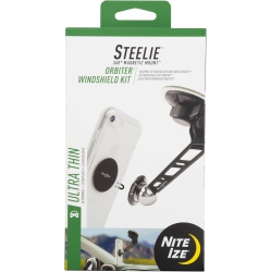 OECECA Nite Ize Steelie Windshield Kit - Magnetic Cell Phone Holder for Car Accessories - Sturdy Car Windshield Mount for Cell Phones - Orbiter
