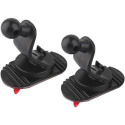 OECECA R 17MM Ball Dash Mount Adapter for 17MM Phone Holder/dash Cam (2PCs Pack)