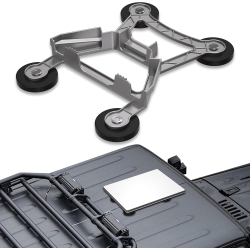 OECECA Starlink Mini Mount, Aluminum Alloy Starlink Mini Magnetic Mount, Portable Starlink Mini Car Mount for Metal Roof-Grey (220 Lbs Holding Force)