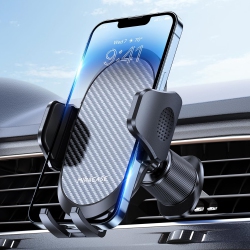 OECECA M 2025 Phone Holder Car, Vent Car Phone Mount \w Newest Stable Metal Hook Clip, Universal Car Cellphone Holder Fits Iphone 16, Galaxy S25 And All