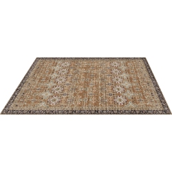 VEVOR 8 X 10 Ft Area Rug, Large Washable Rug, Non-Slip And Tear-Resistant Soft Carpet, Pet & Child Friendly Vintage Area Rugs, Indoor Mat For