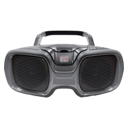 PROSCAN Portable Bluetooth Boombox With Top-Loading CD Player And Am/fm Radio - (Open Box) In Black