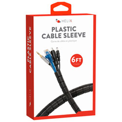 Helix 2m (6 ft.) Plastic Bacle Sleeve with Clip