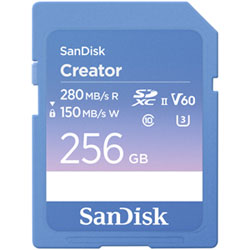 SanDisk Creator 256GB 280MB/s SDXC Memory Card