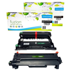 FUZION Brother Tn830 / Dr830 Compatible Toner & Drum Combo