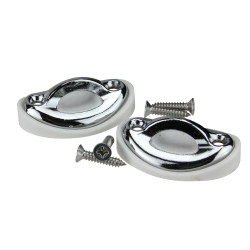 POOL CENTRAL 3" Swimming Pool Wall Anchors With Rubber Pad - Set Of 2