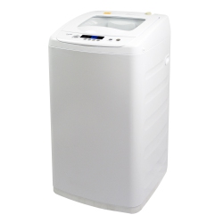 PANDA 0.9 Cu. Ft. Portable Top-Load Washing Machine – 6.6 Lb Capacity, Fully Automatic, Stainless Steel Drum, Built-In Drain Pump – Compact