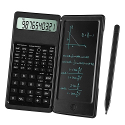 SNESH -Function Model 6 Inch Learning Business Office Portable Foldable Lcd Writing Board Calculator