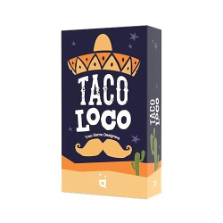 HELVETIQ Taco Loco (Bilingual) 2-5 Players, Ages 7+, 15 Minutes