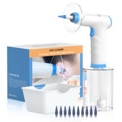 MYACUC Electric Earwax Removal Kit, Smart Visual Ear Cleaner With 4 Pressure Settings, Earwax Flushing Tool