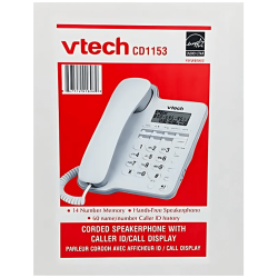 VTECH Corded Speakerphone #cd1153 Refurbished (Excellent)