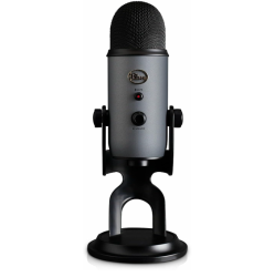BLUE MICROPHONES Refurbished (Good) - Yeti USB Microphone for Recording, Streaming, Gaming, Podcasting On PC And Mac Voce Effects, Adjustable