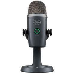 BLUE MICROPHONES Refurbished (Good) - Logitech for Creators Yeti Nano USB Microphone, Recording for PC And Mac, Plug & Play - Shadow Grey