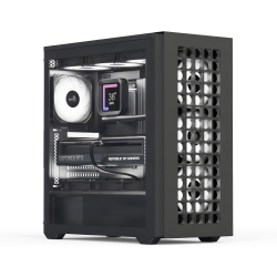 AEROCOOL D502A Mid Tower Case, Mesh Front Panel, 360MM Radiator Support, 11 Fan Slots, 400MM Gpu, Atx/m-Atx/mini-Itx, Magnetic Dust Filters, Trendy
