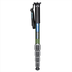 LEOFOTO Mpq-325C Premium Carbon Fiber Monopod Water-Proof Legs - In Green