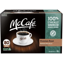 MCCAFE , Premium Roast Coffee K-Cup Pods, 80 Count, 860.0 Gram, Pack Of 1 In Brown