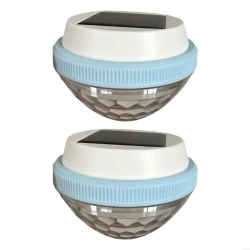 MYACUC Solar Floating Pool Lights W/remote, Led Automatic Lighting At Night, Mini RGB Color Changing Solar Pool Lights for Pool Garden Fish Tank Pond