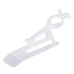 LIGHTINGBYHHD All-In-One Christmas Light Clips – 100 Pack – for C7/c9 Bulbs – Gutter & Shingle Mounting – Professional Grade In White