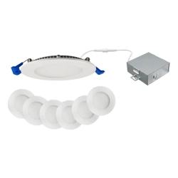 ORTECH 4" Led Slim Light Contractor Pack - Slim4Cont-5Cct