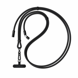 SATECHI Onthego Crossbody Lanyard USB-C Cable | In Black