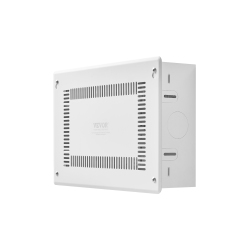 VEVOR 9-Inch Structured Media Enclosure, Recessed In-Wall Media Box \w Cover, Wall-Mount Cable Management Box Kit, Structured Wiring Multi-Media