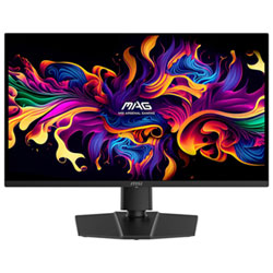 MSI 27" WQHD 240Hz 0.03ms QD-OLED Gaming Monitor (MAG 274QP QDOLED X24) - Metallic Black
