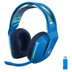 LOGITECH Refurbished (Good) - G733 Lightspeed Wireless Gaming Headset \w Suspension Headband Voce Mic Technology And Pro-G Audio Drivers -